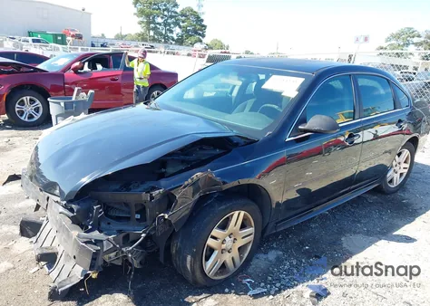 2012 Chevrolet Impala Lt from USA, damaged, VIN 2G1WB5E37C1182611